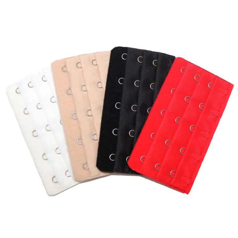 BH verlengstuk 2 haaks elastisch smal - Milo Lingerie - Diverse kleuren