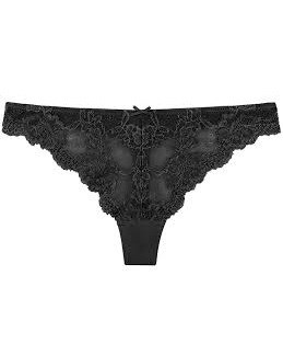 Dorina string zwart kant lianne