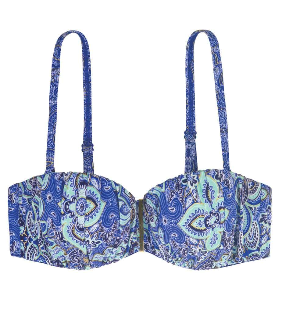 Dorina Padded Bandeau Bikini Top - Kamari