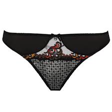 Empreinte String - Ornella - Zwart