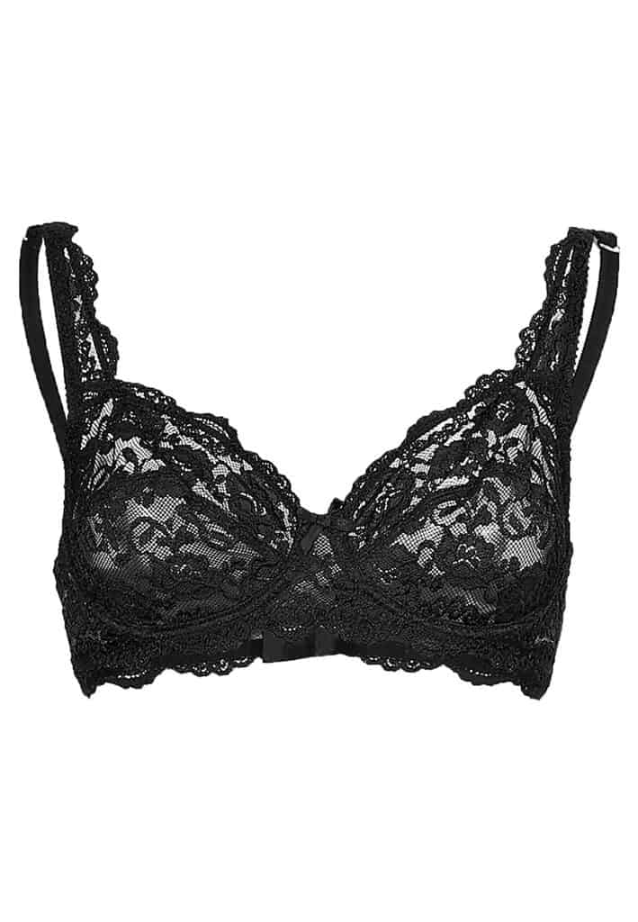 Sassa Classic Lace kanten beugel bh zwart