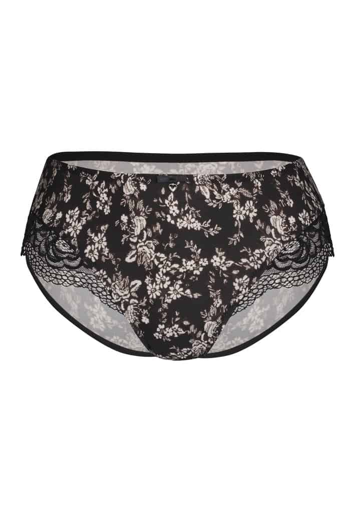 Sassa Panty Slip - Black Beauty - Zwart