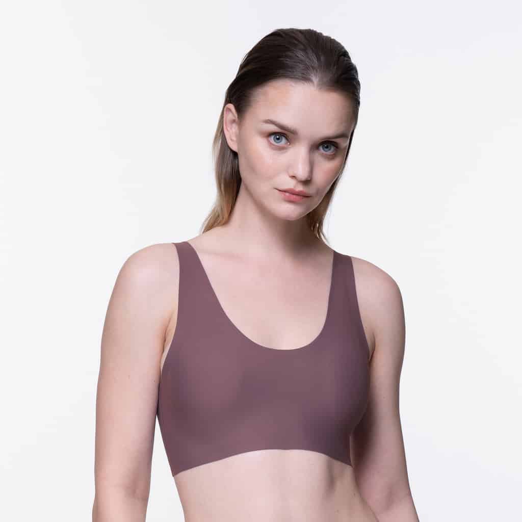 Dorina - Naadloze Bralette BH - Airlite/Eco - Paars - Afbeelding 3
