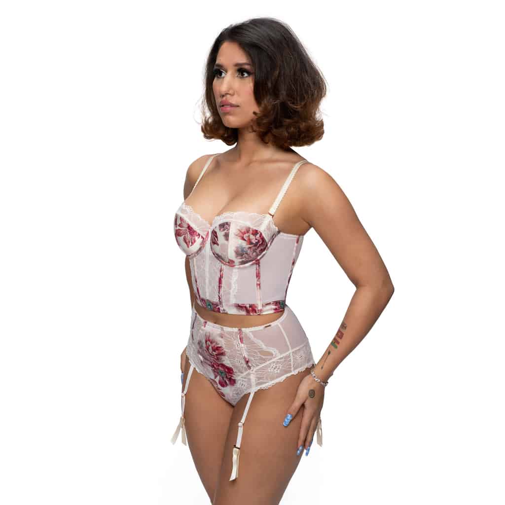 Dorina Light Padded Corset - Love Of Your Life - Ivoor - Afbeelding 9