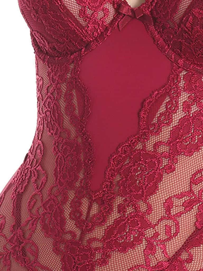 Sassa Body - Classic Lace - Winter Red - Afbeelding 5