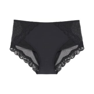 Dorina Midi Slip - Kaia - Zwart